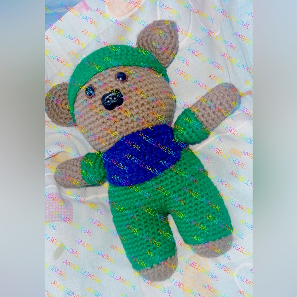Crochet teddy bear